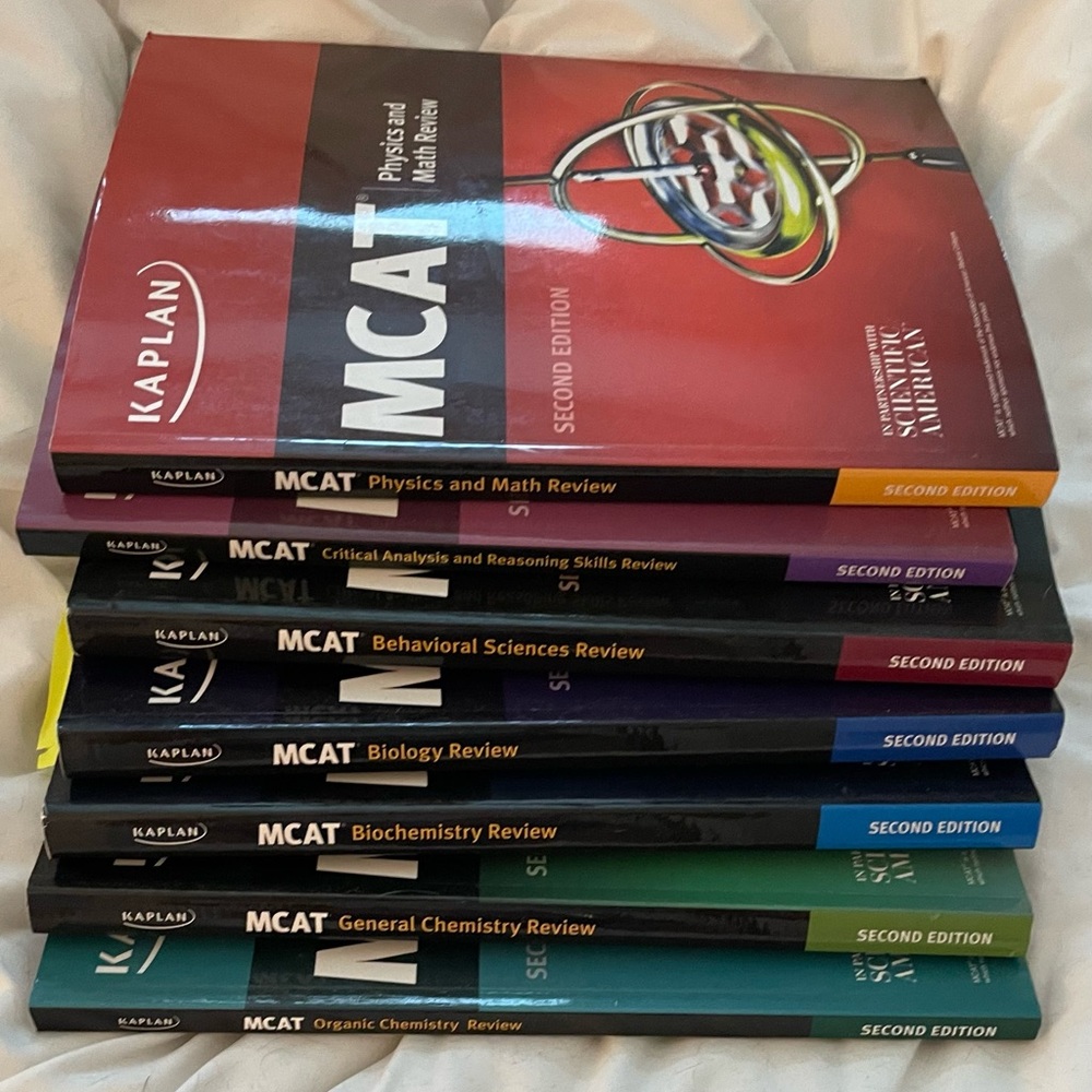 Kaplan MCAT second edition books